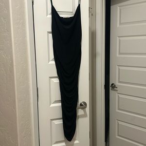 A long black dress